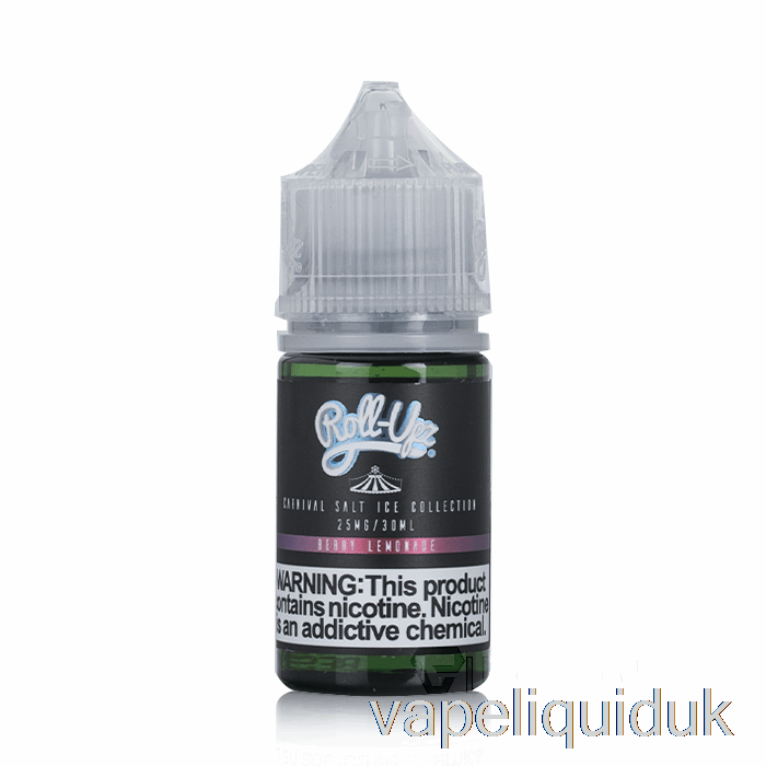 ICE Berry Lemonade SALT - Carnival - Juice Roll Upz - 30mL 50mg Vape Liquid